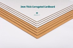 7 Inch 45 RPM Record Mailers (NOT for 12 LPs), 7.5 x 7.5 x 1.1 Inch Corrugated S