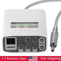 Dental Brushless Electric Micromotor /+1:5 1:4.2 LED Fiber Optic Contra Angle MN