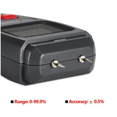 LCD Wood Moisture Tester Meter Detector Firewood Paper Cardboard