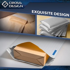 100 /200 /300 /400 Padded Bubble Mailer Envelope With Color Logo 6.5” x 9.25”