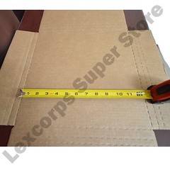 LP Record Mailers 25 qty 12.5×12.5×1 Variable Depth Box