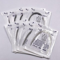 Dental Ortho Niti Super Elastic Rectangular Round Arch Wire Ovoid/Square/Natural