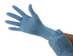 Be2925 Naturals Glacier Nitrile Powder Free Exam Gloves 3 Mil Xsmall Nitrile Bea