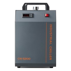 VEVOR Industrial Water Chiller CW-5200 7L 13L/min Laser Chiller with Compressor
