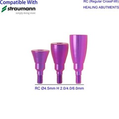 Dental Healing Abutment Healing Closure Mini Regular Fit Straumann ITI