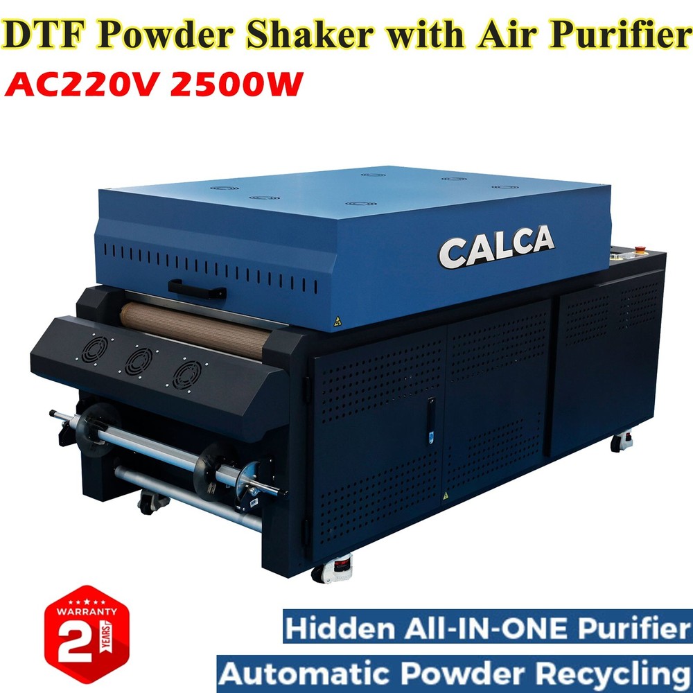 24in EcoSmart DTF Powder Shaker Curing Dryer with Air Purifierr