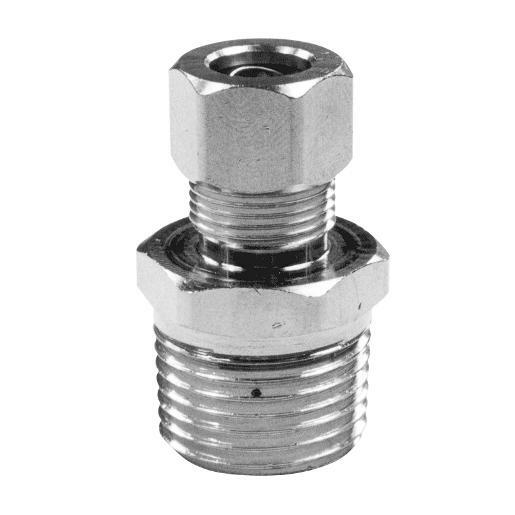 ProLine 1/2″ MIP X 3/8″ OD Compression Valve Adapter Lead Free Brass “Lot of 10”