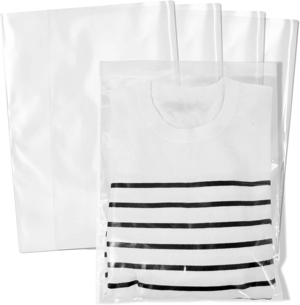 1000 Pieces 6″ x 9″, Poly Bags with Top Opening for Shipping Small Items, 1 Mil