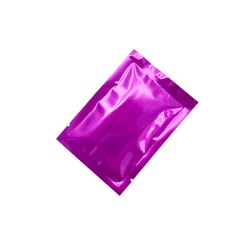 100/500 Rose Purple Mylar Foil Sample Size SlickSeal™ Flat Open Fill Packet