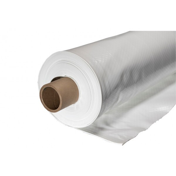 VBS – Dura Skrim – 20mil – String Reinforced White Crawl Space Vapor Barrier