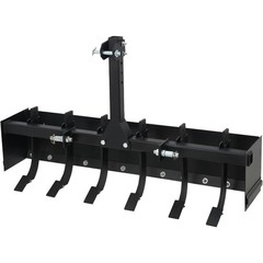 55″Tow Behind Box Scraper,Three-Point Quick Hitch Box Blade for Leveling&Grading