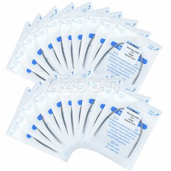 AZDENT Dental Orthodontic Stainless Steel Round Arch Wire Natural Form 10pcs/bag