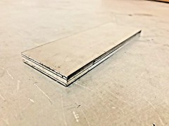 2 Pieces – Titanium Plate 6AL4V 2″ x 6″ X .087″