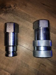 Parker Hydraulic Quick Disconnect FF-752-12FP and FF-751-12FP