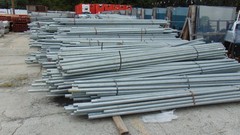 Galvanized Steel Pipe – 1-1/2″ x 8′ – SCH40 – Industrial Plumbing Conduit