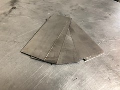 5 Pieces – Titanium Sheet 6AL4V 2″ x 6″ X .032″