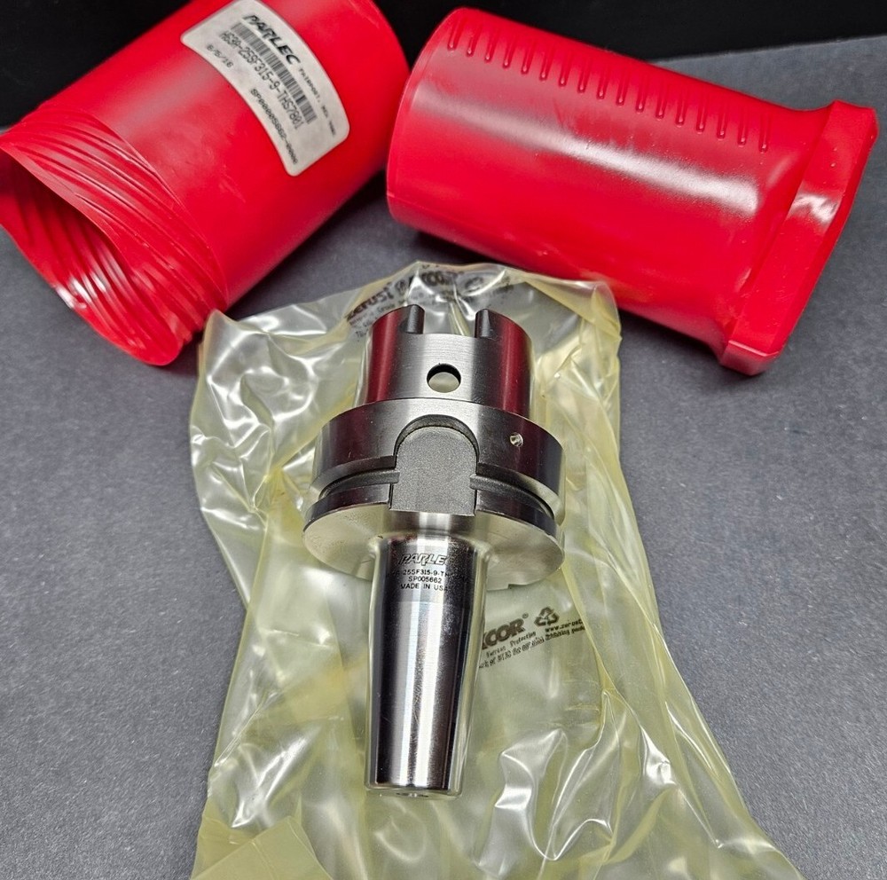 Parlec HSK63A ¼” Shrink Fit Tool Holder 25,000 RPM .83″ Nose 3.15″ P. HSK 63