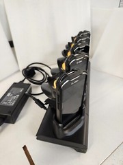 ✅LOT OF 5 Zebra TC56 2D Android Scanners +Cradle +New Cases & Handles!🔥⭐