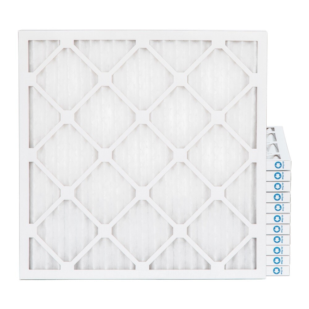 14x14x1 MERV 8 Pleated AC Furnace Air Filters. 12 Pack