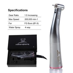Dental Hygiene Prophy Handpiece Air Motor 4 Holes 4:1 Reduction 360 ° Swivel