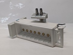 Lot of 3 Philips M8048A IntelliVue Telemetry Rack Wall Mount Docking Station