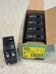 Square D QO230 (5 PACK) 2P 30A 120/240V Circuit Breaker *US SELLER LOT OF 5 NEW*