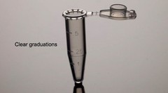 Azzota® 1.5ml Microcentrifuge Tube, High-clarity Polypropylene, 500/pk