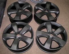 Flat Black Powder Coating Paint – New 1LB