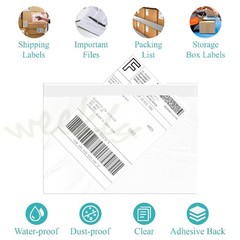 Clear Adhesive Packing List Envelopes 4.5×5.5 7.5×5.5 6×9 Enclosed Slip Pouches