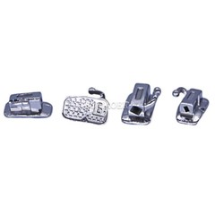 1 × Dental orthodontic 1st molar Monoblock buccal tube Roth 0.022 50sets BOMAOER