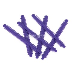 AZDENT Dental Orthodontic Ligature Ties Elastic Rubber Bands /Round Arch wires