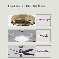Black White Remote Control Ceiling Fan Kit 1 Set DC Output Ceiling Fan Receiver！