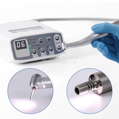 AZDENT Dental LED Electric Micro Motor Brushless 1:1/1:5 Increasing Contra Angle