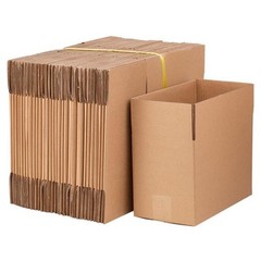 100 8x6x4 Cardboard Paper Boxes Mailing Packing Shipping Box Corrugated…