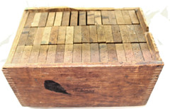 Vintage Commercial Woods of the United States 1-48 Sample Box Set Missing #28
