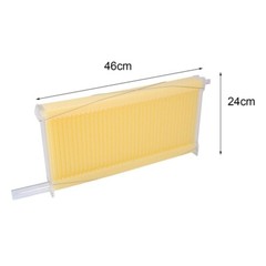 Upgraded 7 Auto Reap Honey Frame + Wooden Bee Hive House Comb Beehive Box Kit