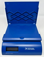 United States Postal Service DS25 Shipping Scale 25lb Digital USB Blue Tested
