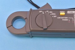 Extech 200A AC/DC Clamp-on Probe Adaptor Works w/ DMM or Oscilloscope
