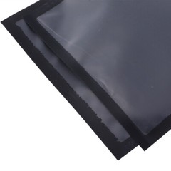 QQ Studio 10x18cm Black Food Safe QuickQlick™ Flat Candy Bag with Hang Hole