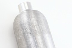 Sample cylinder 150CC, Swagelok 304L-HDF4-150, 1/4 NPT double ended.