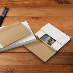 White Easy-Fold Mailers 9 5/8 x 6 5/8 x 2 1/2″ ECT-32B 50/Case