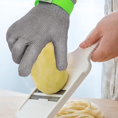Level 9 Stainless Steel Kitchen Gloves – Ambidextrous, Large, Machine Washable