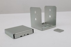 10 Pack 6×6 Post Base Brackets Wood Post Fence Post Anchor Galvanized Steel US