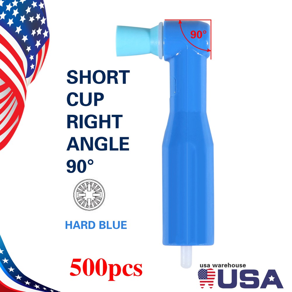 500 pcs Dental Disposable Prophy Angles Top Quality Money back guarantee!