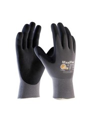3 PAIR Small 34-874 MaxiFlex Ultimate Micro Foam Nitrile Grip Coated WORK GLOVES