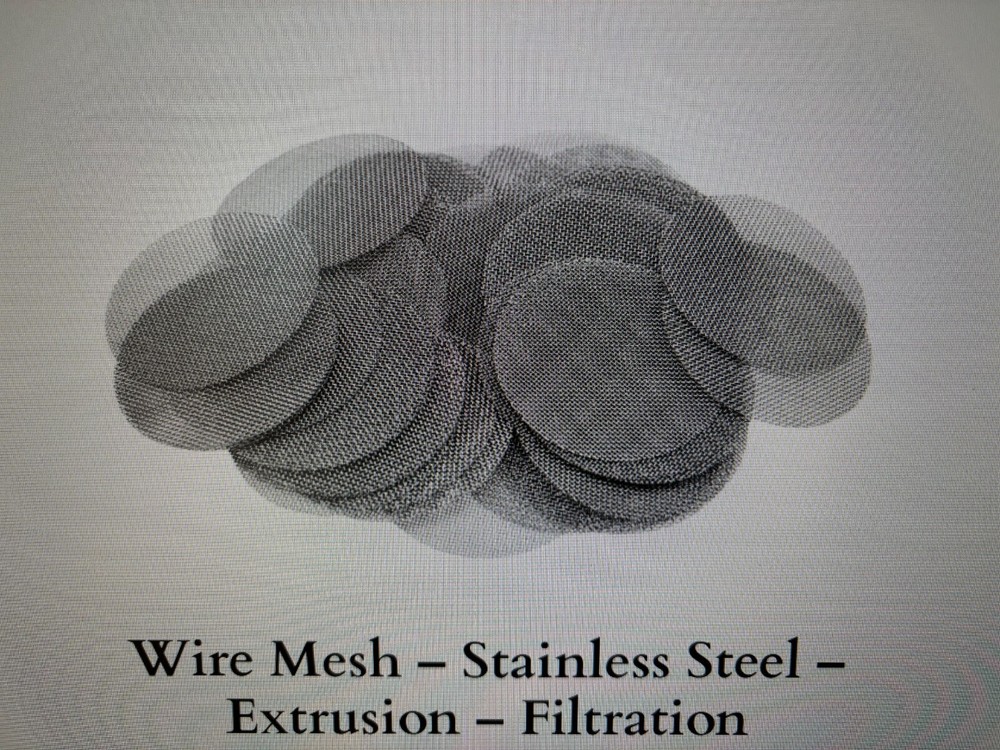 Stainless Steel 304 wire cloth disc 1″ Dia 20X20 mesh (100 pack)
