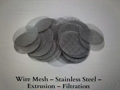 Stainless Steel 304 wire cloth disc 1″ Dia 20X20 mesh (100 pack)