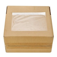 7.5×5.5 Clear Packing List Pouches Invoice Shipping Label Envelope Self Adhesive