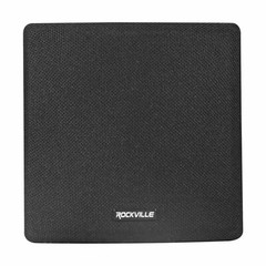 Cube by Rockville Pair of 3.5″ Black Commerical 70v Swivel Wall Mount Speakers