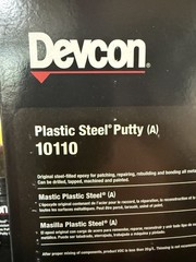 Devcon 10110 Plastic Steel Putty Resin and Hardener Kit. Last 8 units